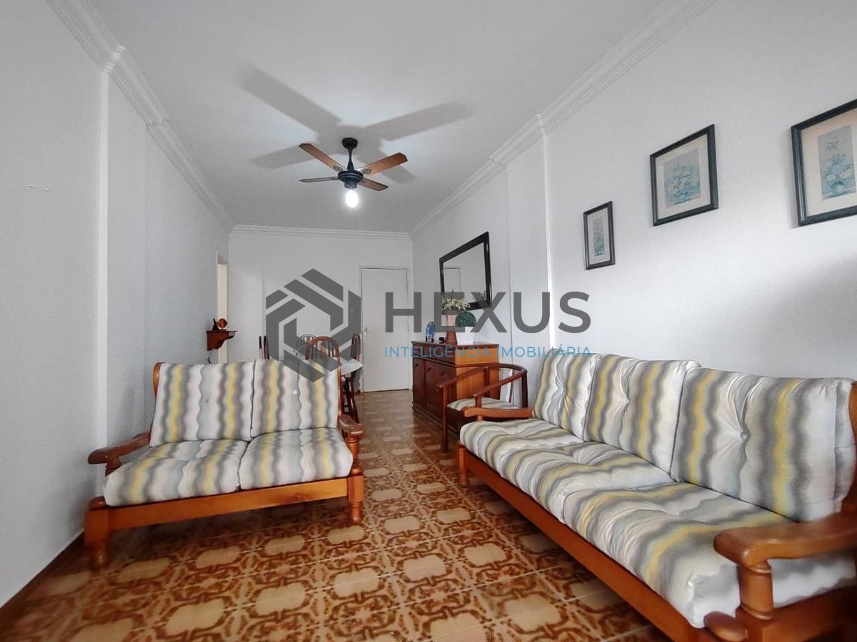 Foto 3 de Apartamento com varanda na Praia da Enseada, Guaruja