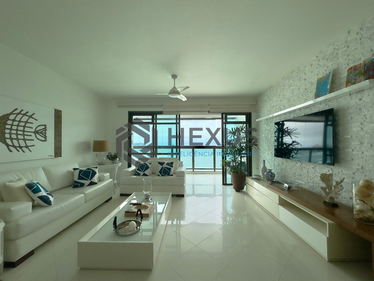 Foto 14 de Apartamento frente mar com varanda vista mar e lazer na beira mar da Praia das Astúrias, Guarujá-SP.