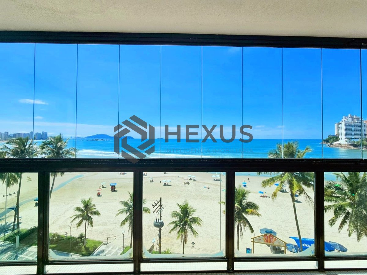 Foto 7 de Apartamento de alto padrão frente mar com varanda e lazer na Praia das Asturias, Guaruja
