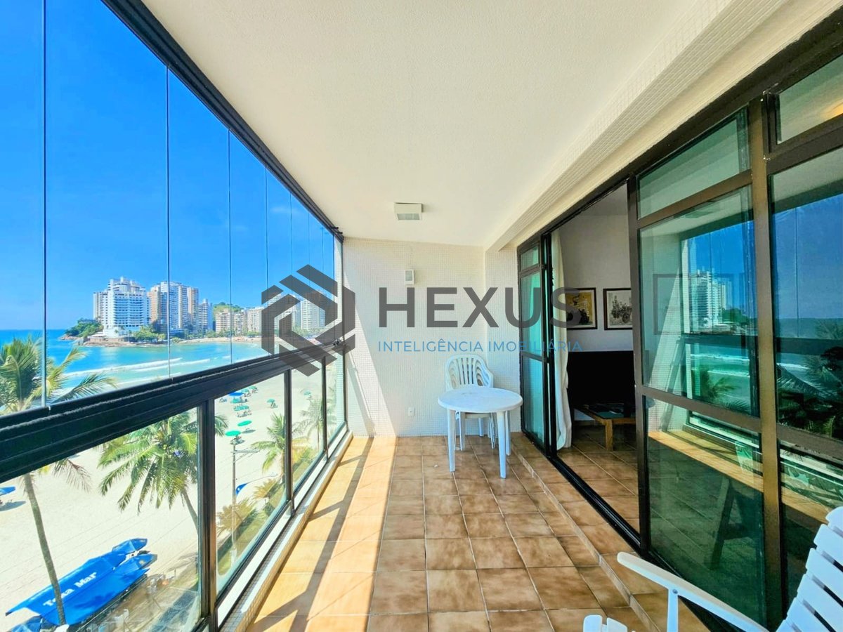 Foto 8 de Apartamento de alto padrão frente mar com varanda e lazer na Praia das Asturias, Guaruja