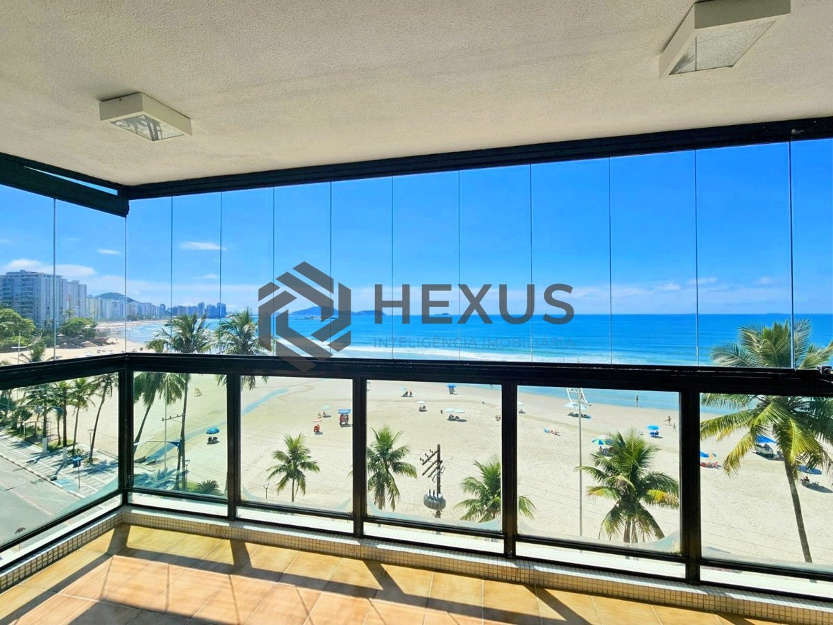 Foto 9 de Apartamento de alto padrão frente mar com varanda e lazer na Praia das Asturias, Guaruja