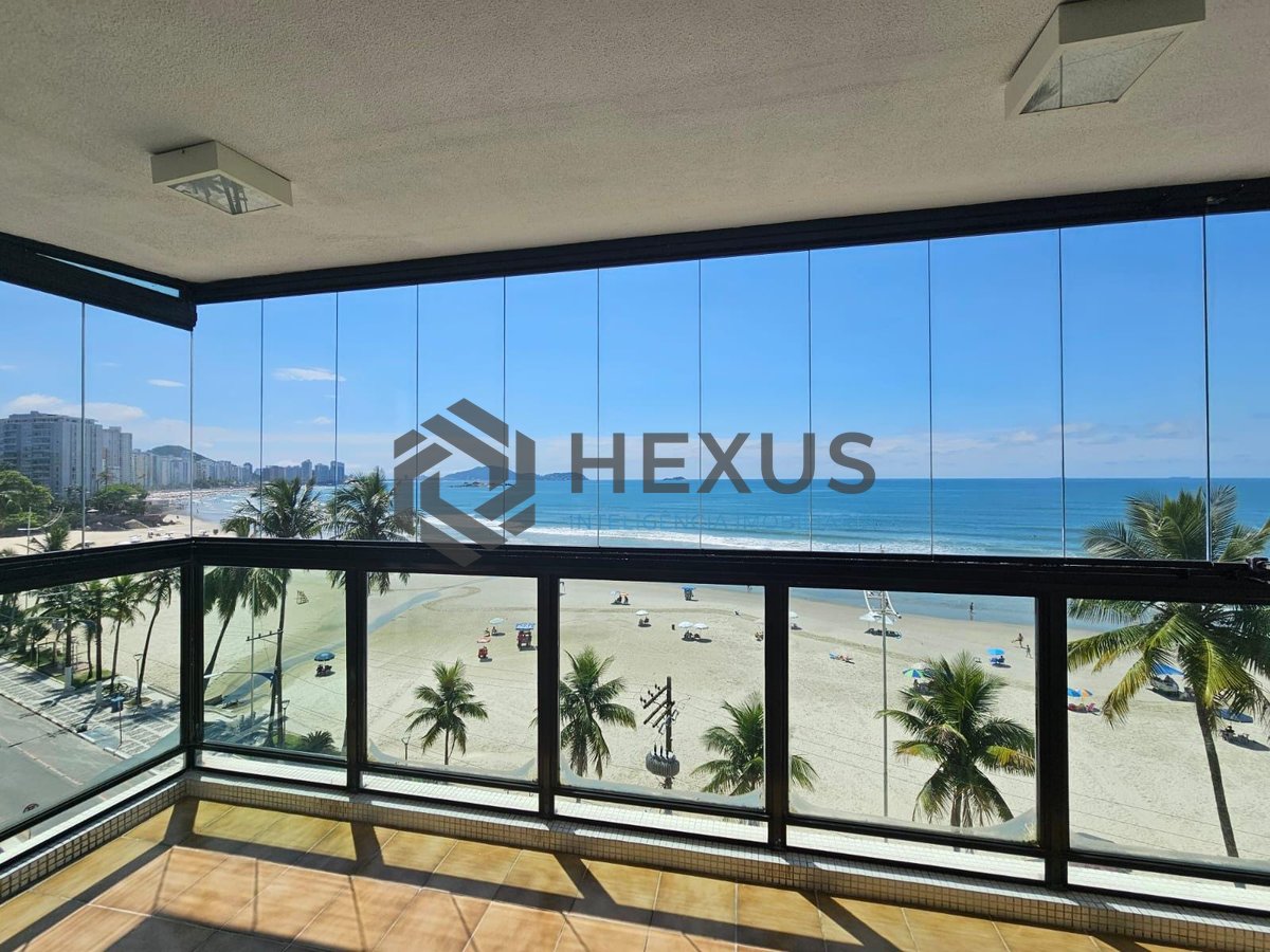 Foto 10 de Apartamento de alto padrão frente mar com varanda e lazer na Praia das Asturias, Guaruja
