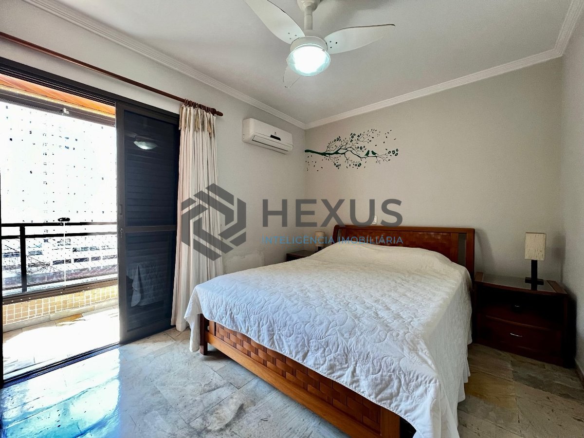Foto 20 de Apartamento com varanda, lazer e vista mar a uma quadra da Praia das Astúrias, Guaruja