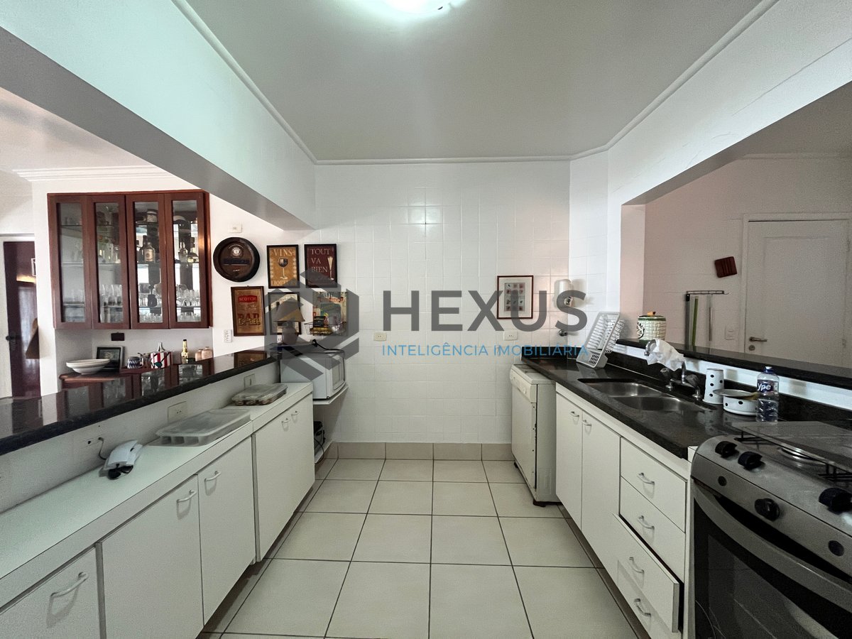 Foto 28 de Apartamento com varanda gourmet vista mar e lazer nas Pitangueiras, Guarujá