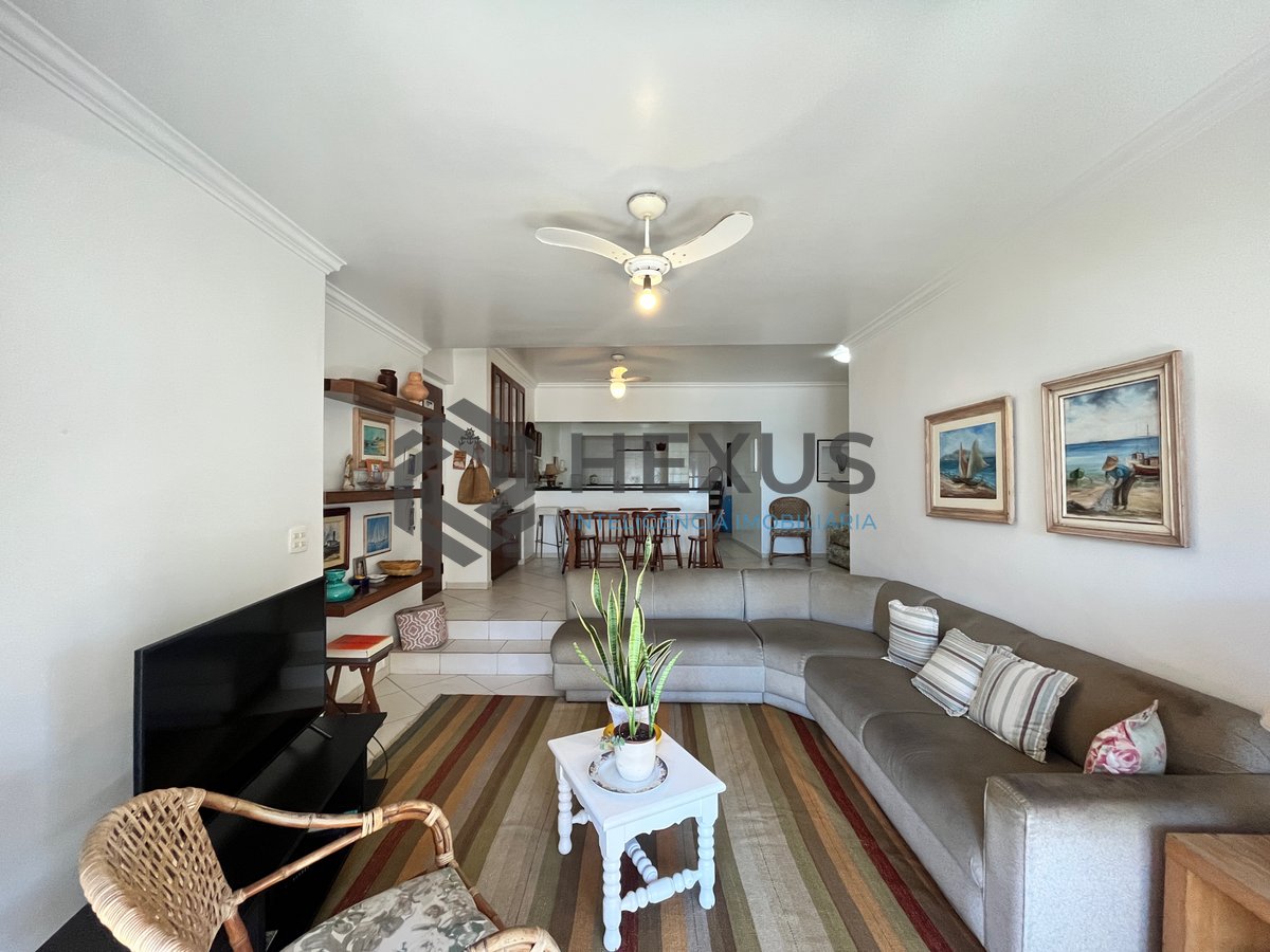 Foto 5 de Apartamento com varanda gourmet vista mar e lazer nas Pitangueiras, Guarujá