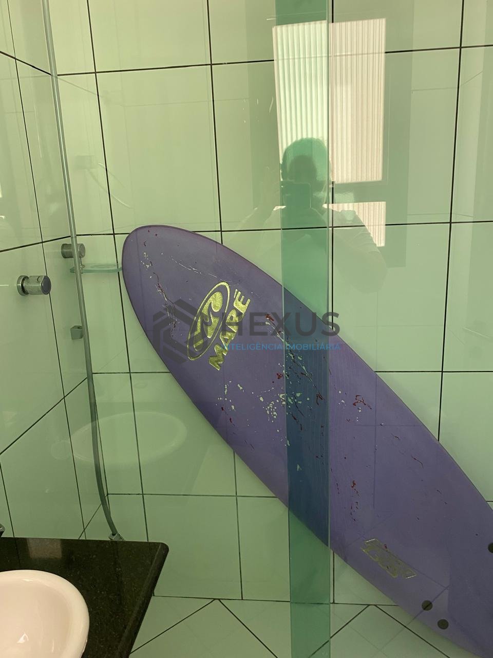 Foto 28 de Apartamento com varanda e lazer a uma quadra da Praia das Asturias, Guaruja