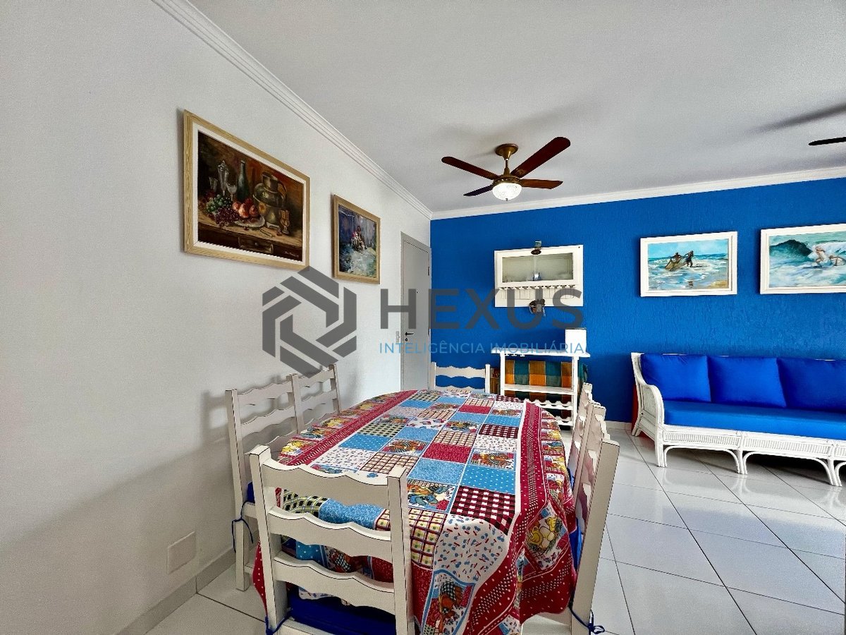 Foto 5 de Apartamento com varanda, lazer e vista mar na beira mar da Praia das Asturias, Guaruja