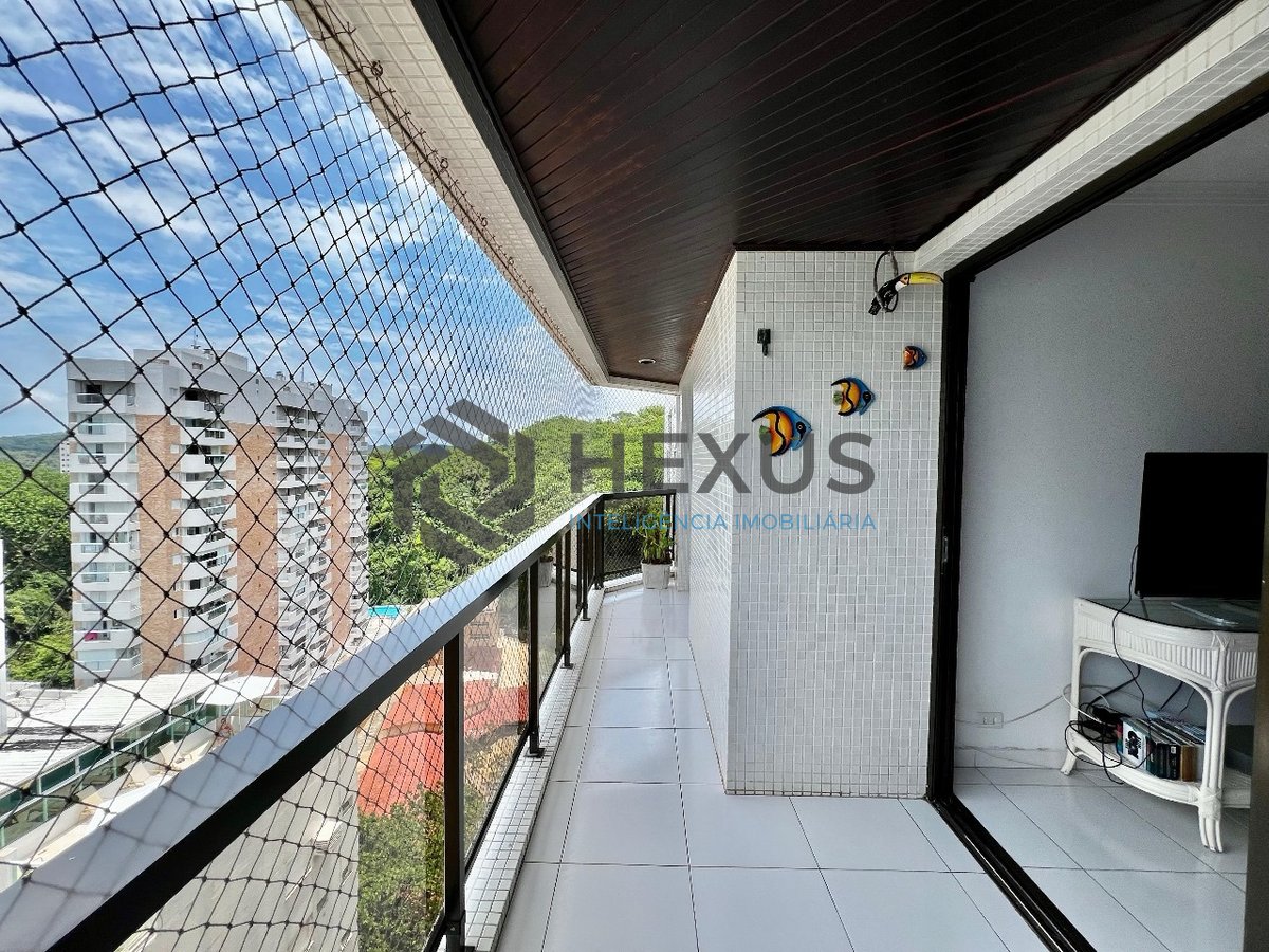 Foto 9 de Apartamento com varanda, lazer e vista mar na beira mar da Praia das Asturias, Guaruja