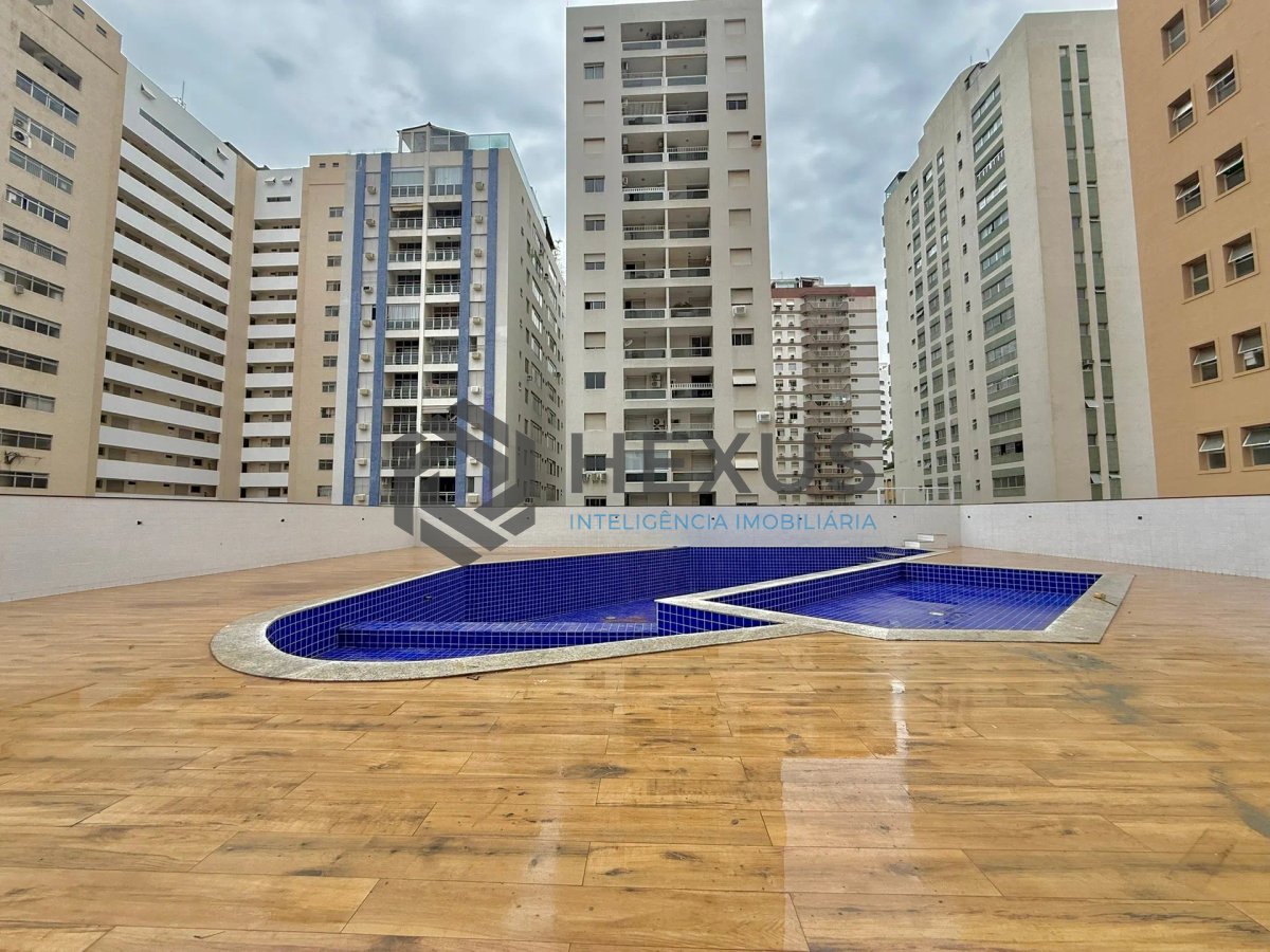 Foto 20 de Apartamento com varanda gourmet e lazer em prédio novo na Praia das Pitangueiras, Guaruja