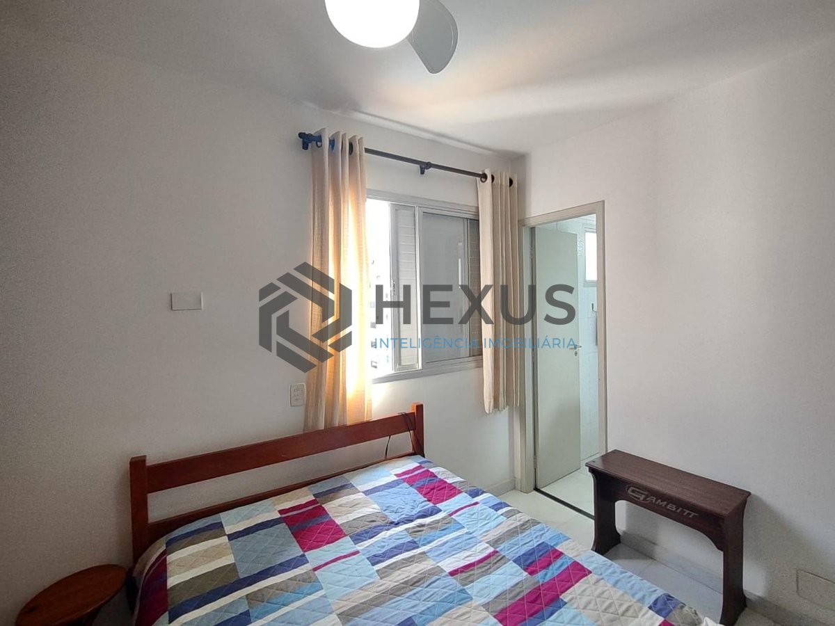 Foto 13 de Apartamento com varanda e lazer na Praia da Enseada, Guaruja