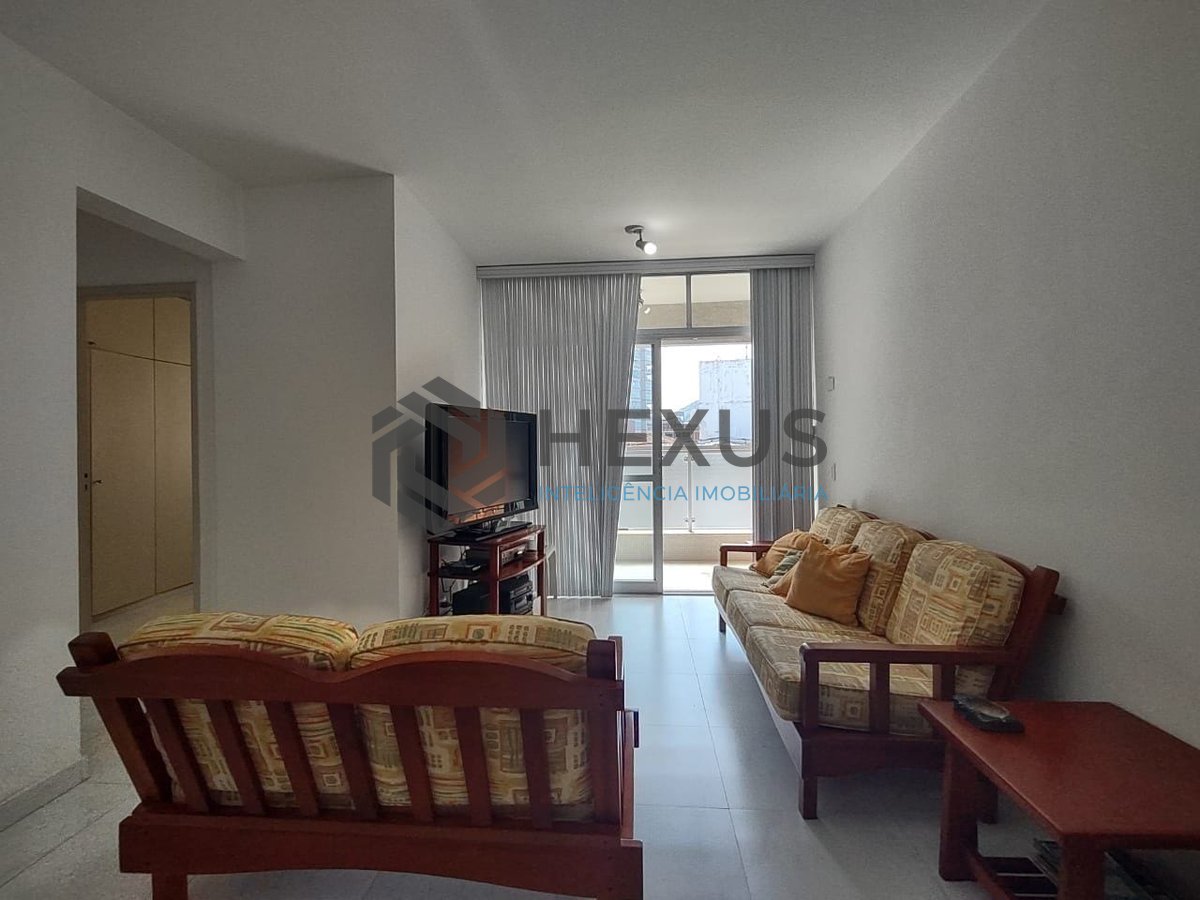 Foto 4 de Apartamento com varanda e lazer na Praia da Enseada, Guaruja