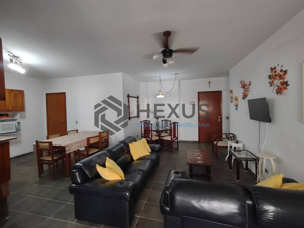 Foto 3 de Apartamento com varanda e lazer na Praia da Enseada, Guaruja