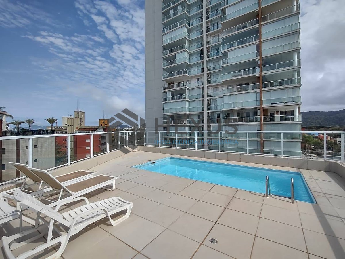 Foto 35 de Apartamento com varanda e lazer na Praia da Enseada, Guaruja
