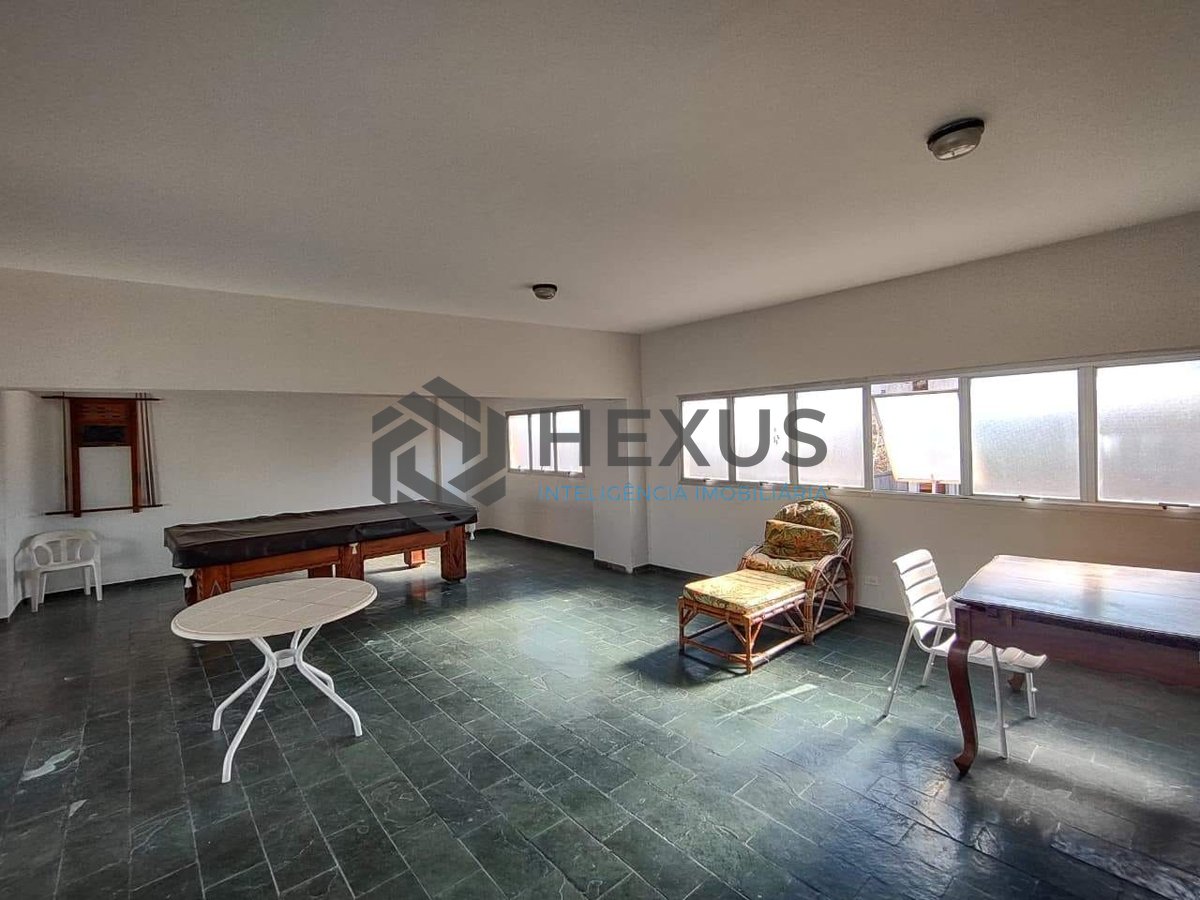 Foto 23 de Apartamento com varanda e lazer na Praia da Enseada, Guaruja