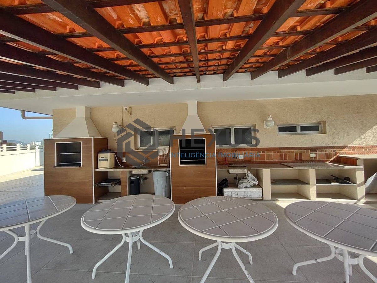 Foto 25 de Apartamento com varanda e lazer na Praia da Enseada, Guaruja