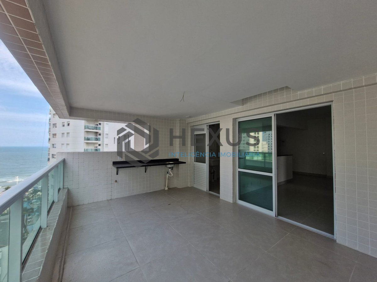 Foto 11 de Apartamento com varanda gourmet, lazer e vista mar a uma quadra da Praia das Asturias, Guaruja