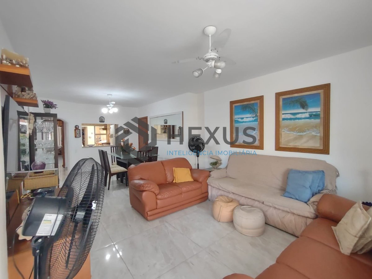 Foto 4 de Apartamento com varanda e lazer na Praia da Enseada, Guaruja
