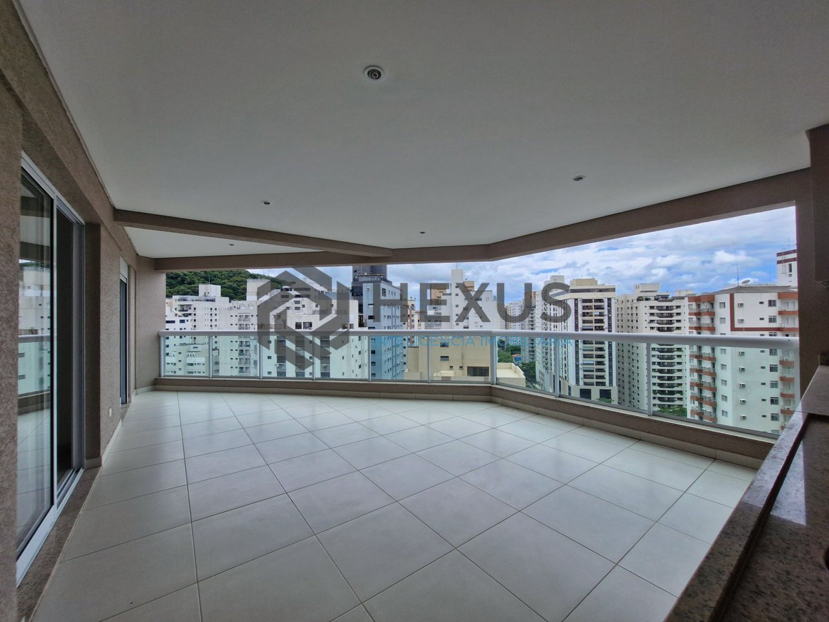 Foto 2 de Apartamento com varanda gourmet vista mar e lazer na Praia das Pitangueiras, Guaruja