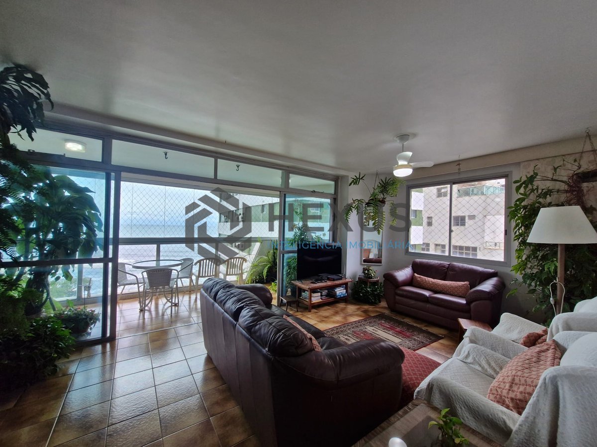 Foto 7 de Apartamento frente mar com varanda e lazer na Praia das Asturias, Guaruja