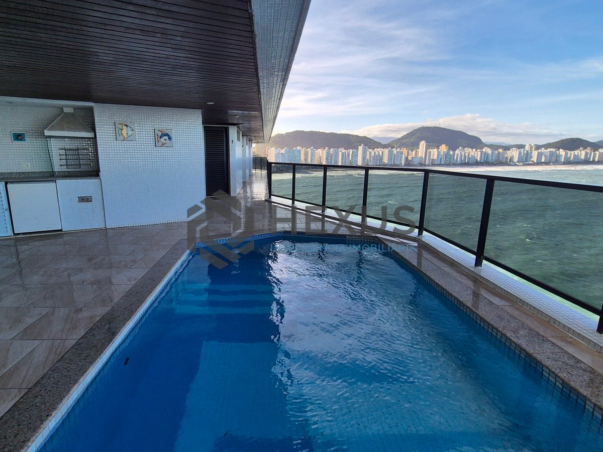 Foto 6 de Apartamento de alto padrão frente mar com varanda gourmet e lazer na Praia das Asturias, Guaruja