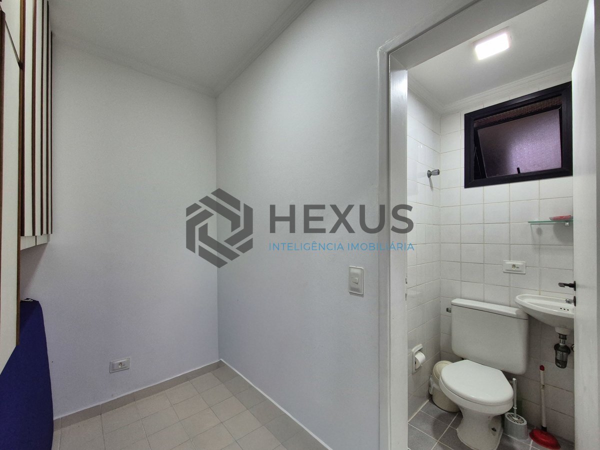 Foto 25 de Apartamento com varanda e lazer na Praia das Pitangueiras, Guaruja