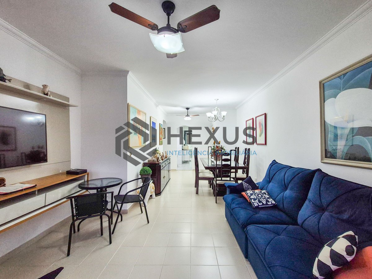 Foto 4 de Apartamento com varanda e lazer na Praia das Pitangueiras, Guaruja