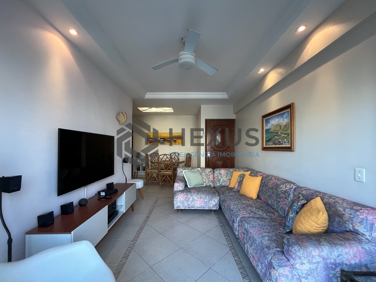 Foto 4 de Apartamento com varanda vista mar e lazer na Praia das Pitangueiras, Guaruja