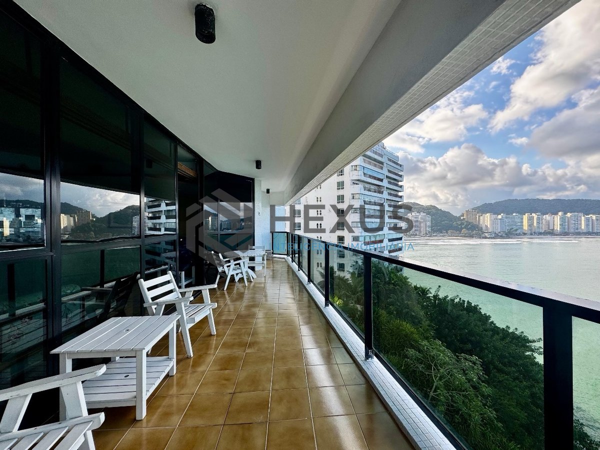 Foto 10 de Apartamento de alto padrão frente mar com varanda e lazer na Praia das Asturias, Guaruja