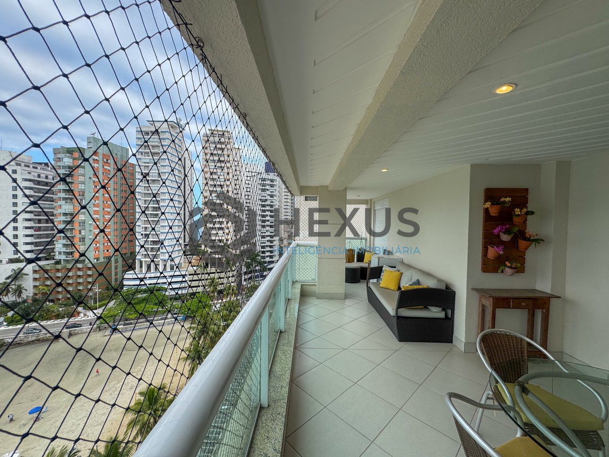 Foto 4 de Apartamento frente mar com varanda gourmet e lazer na Praia das Asturias, Guaruja