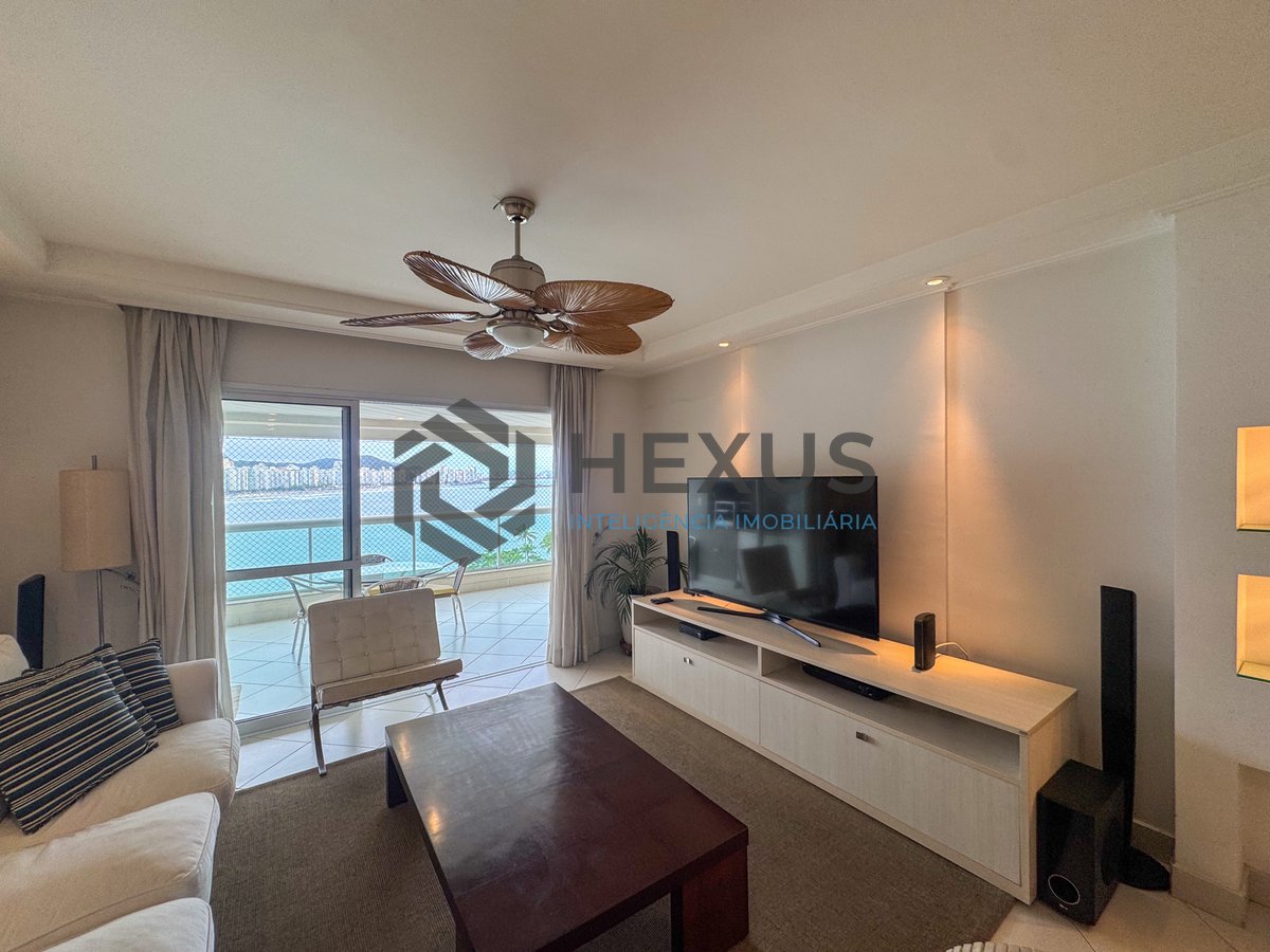 Foto 8 de Apartamento frente mar com varanda gourmet e lazer na Praia das Asturias, Guaruja