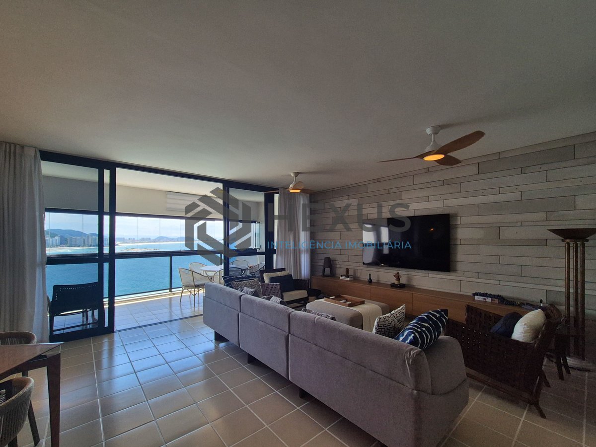 Foto 5 de Apartamento frente mar com varanda e lazer na Praia das Astúrias, Guarujá