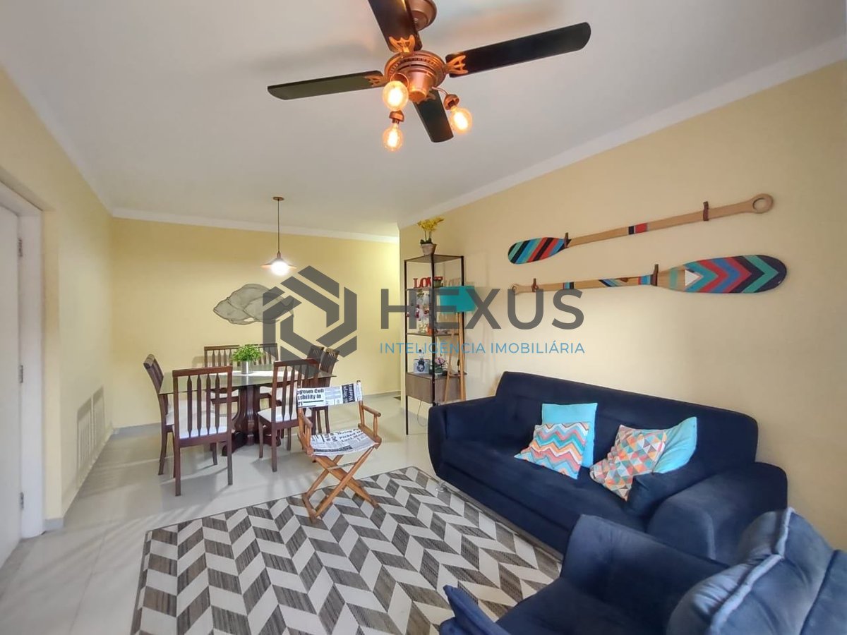 Foto 3 de Apartamento com varanda na Praia da Enseada, Guaruja