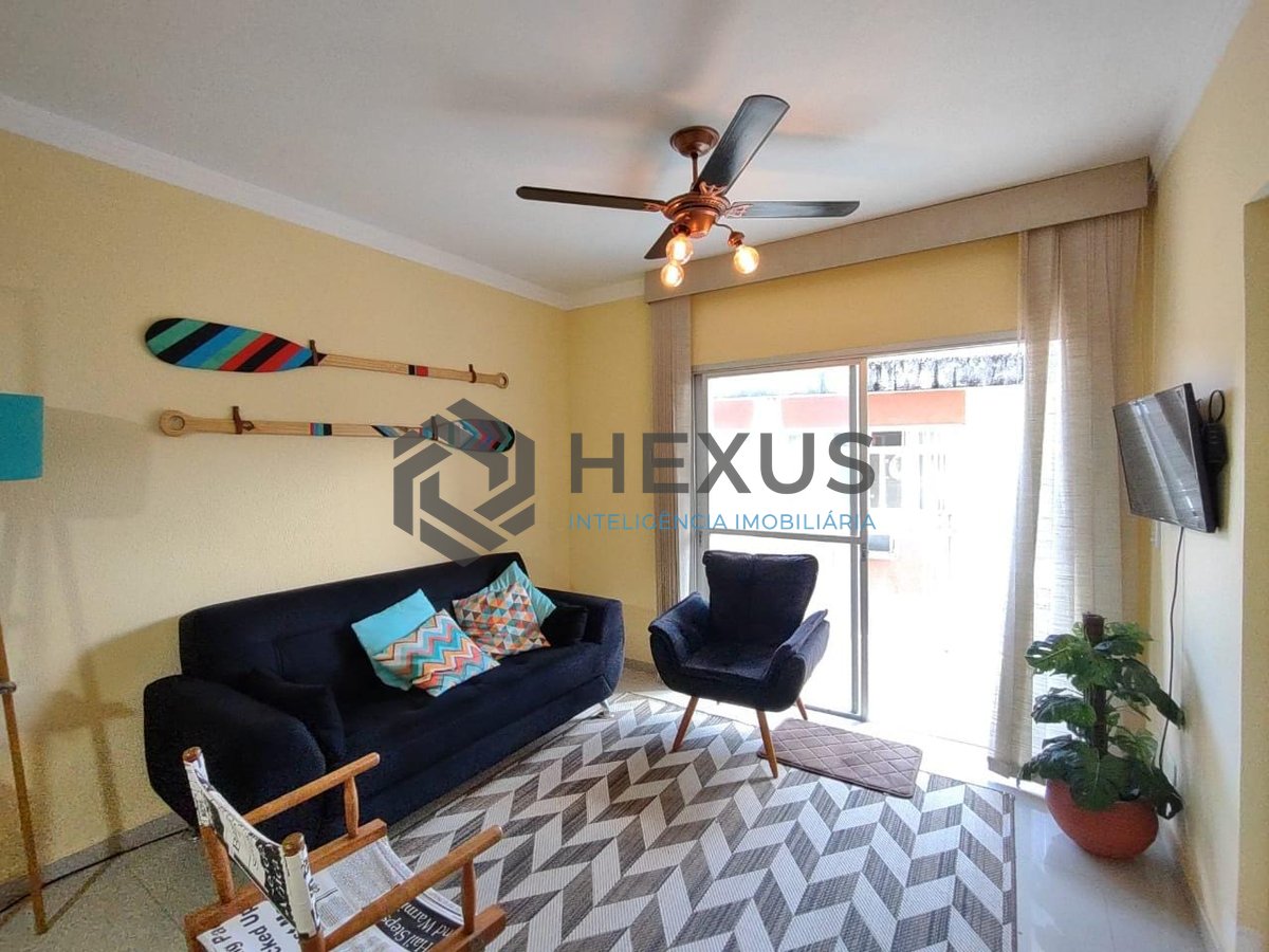 Foto 4 de Apartamento com varanda na Praia da Enseada, Guaruja