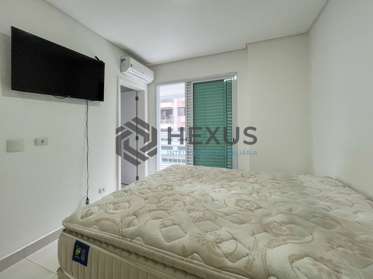 Foto 12 de Apartamento com varanda gourmet e lazer em prédio novo na Praia das Pitangueiras, Guaruja