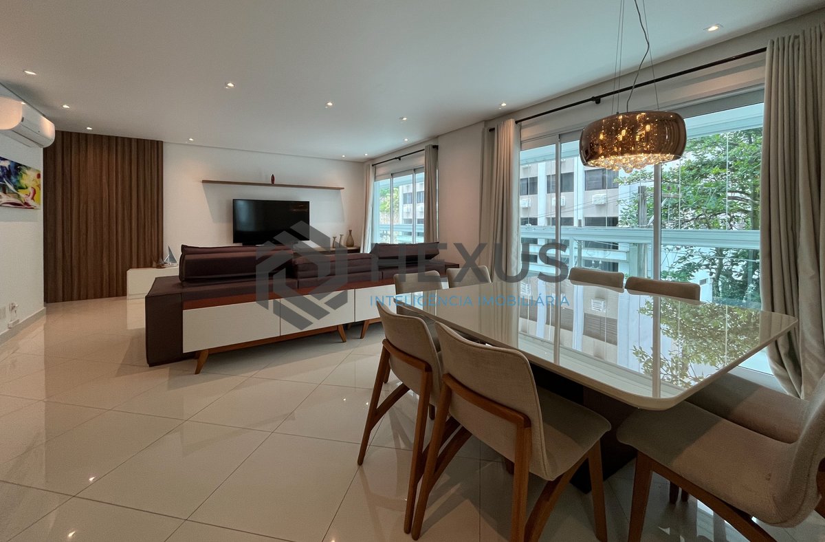 Foto 4 de Apartamento com varanda gourmet e lazer em prédio novo na Praia das Pitangueiras, Guaruja
