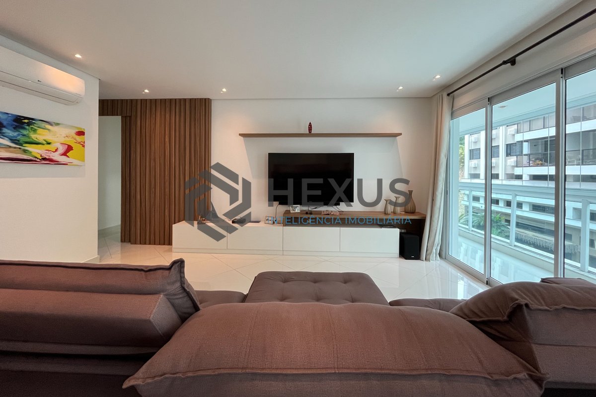 Foto 6 de Apartamento com varanda gourmet e lazer em prédio novo na Praia das Pitangueiras, Guaruja