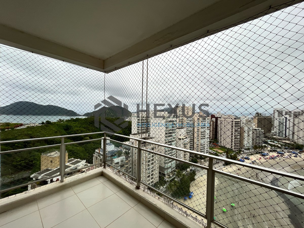 Foto 2 de Apartamento frente mar com varanda e lazer na Praia das Asturias, Guaruja