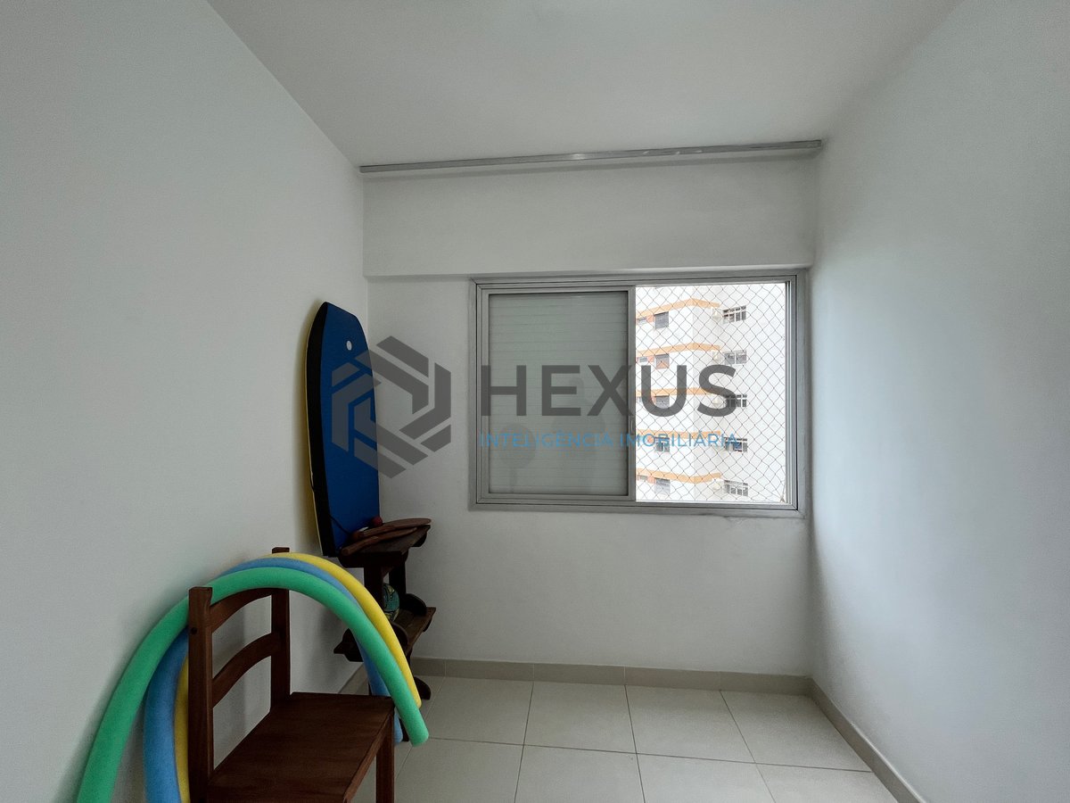 Foto 19 de Apartamento frente mar com varanda e lazer na Praia das Asturias, Guaruja
