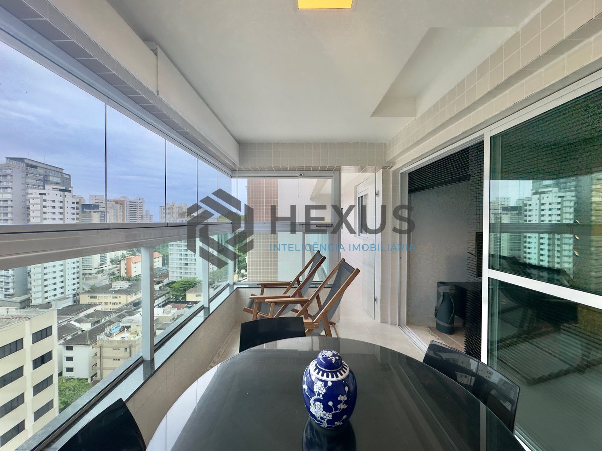 Foto 10 de Apartamento reformado com varanda gourmet e lazer a uma quadra da Praia das Asturias, Guaruja