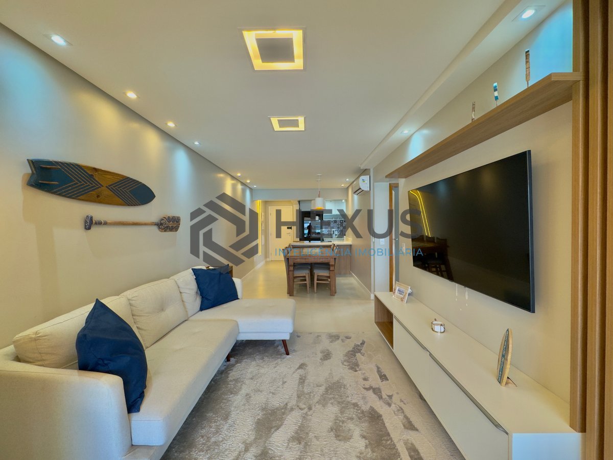 Foto 4 de Apartamento reformado frente mar com varanda gourmet vista mar em prédio novo com lazer na Praia das Asturias, Guaruja
