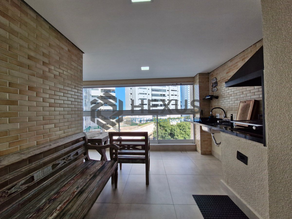 Foto 7 de Apartamento reformado, frente mar, com varanda gourmet, e vista mar em prédio novo com lazer na Praia das Astúrias à venda, Guarujá-SP.