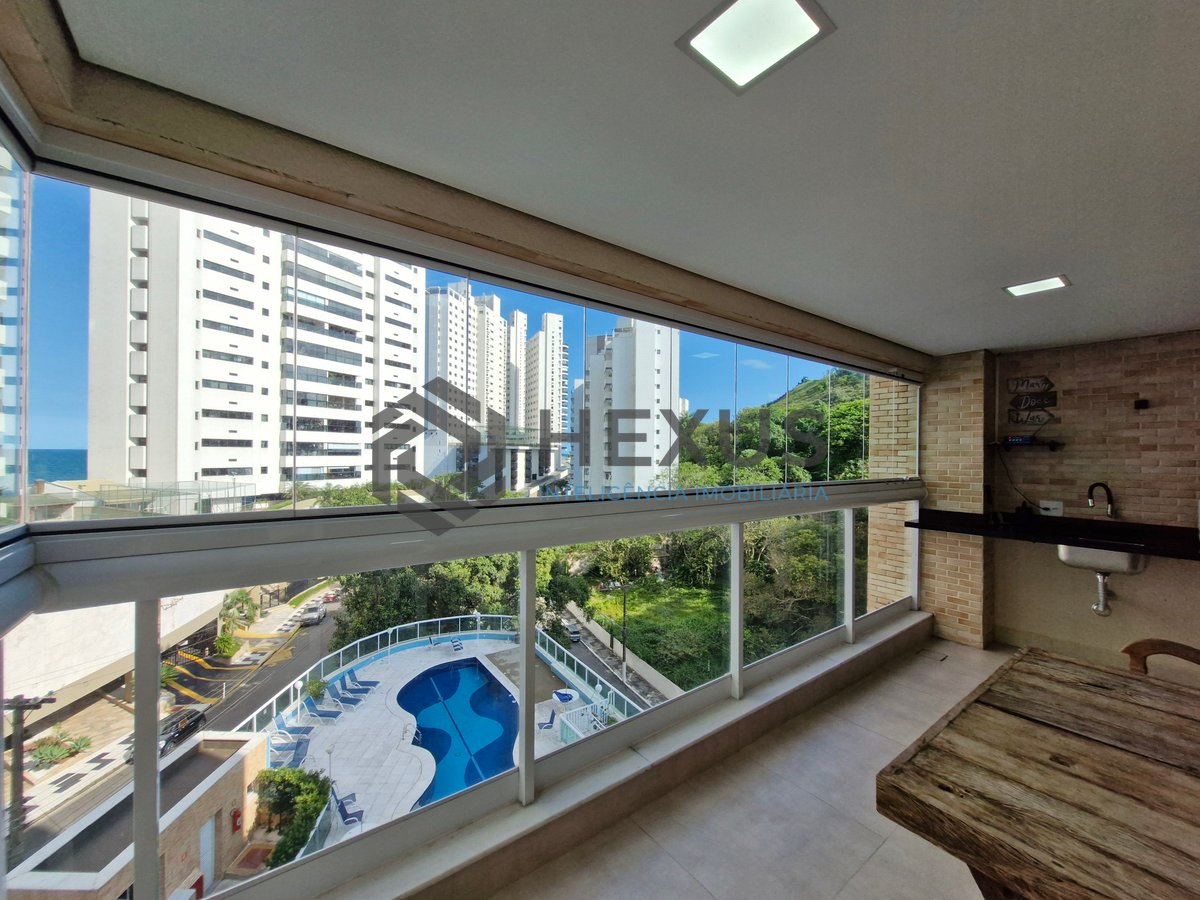 Foto 10 de Apartamento reformado, frente mar, com varanda gourmet, e vista mar em prédio novo com lazer na Praia das Astúrias à venda, Guarujá-SP.