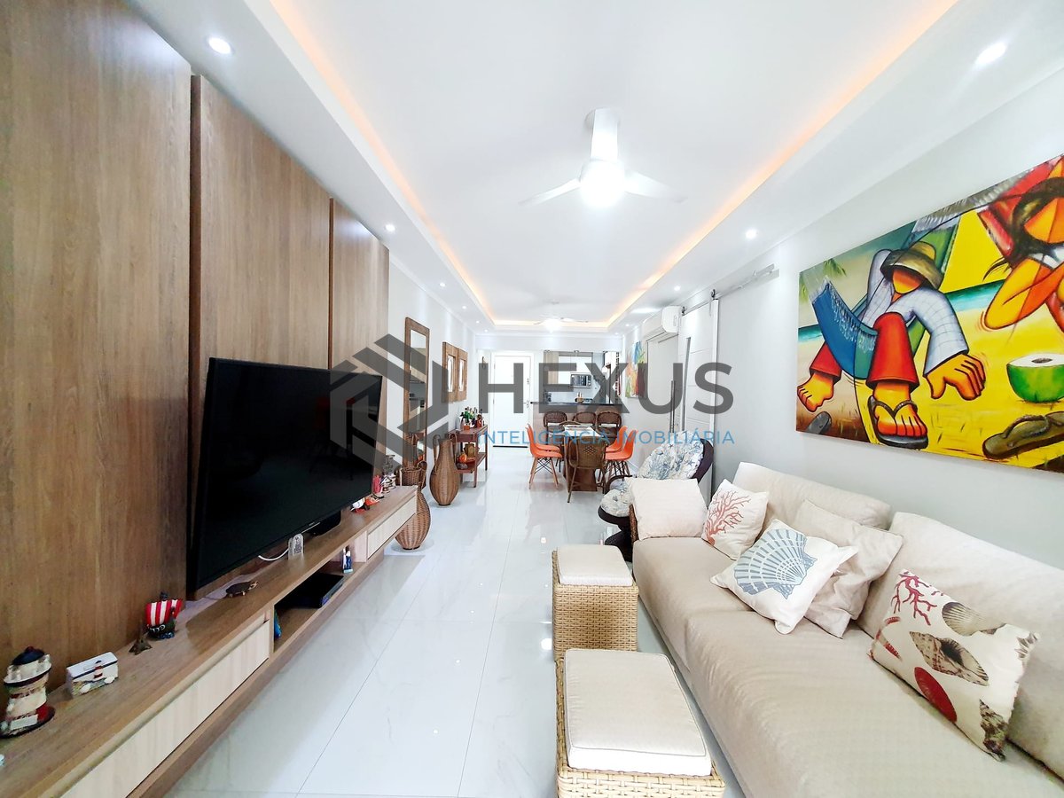 Foto 8 de Apartamento reformado frente mar com varanda gourmet e lazer em prédio novo na Praia das Asturias, Guaruja