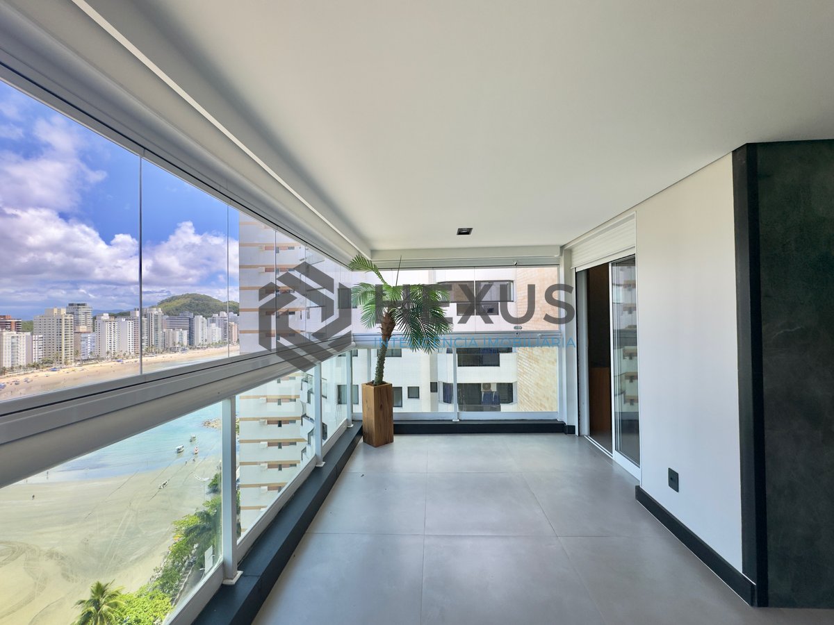 Foto 13 de Apartamento reformado frente mar com varanda gourmet e lazer em prédio novo na Praia das Asturias, Guaruja