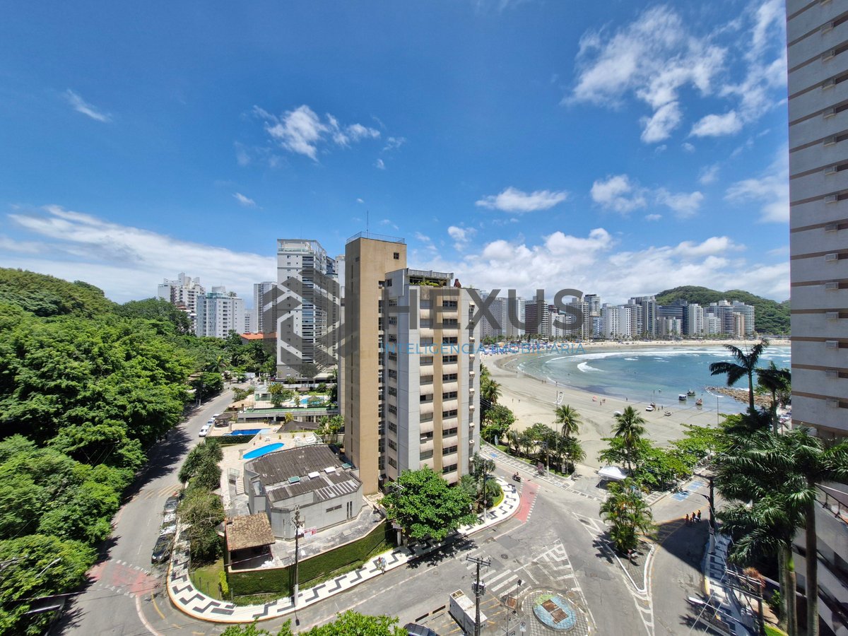 Foto 11 de Apartamento reformado frente mar com varanda gourmet e lazer na Praia das Asturias, Guaruja