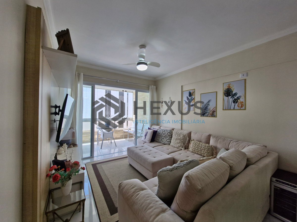 Foto 6 de Apartamento frente mar com varanda e lazer na Praia das Asturias, Guaruja