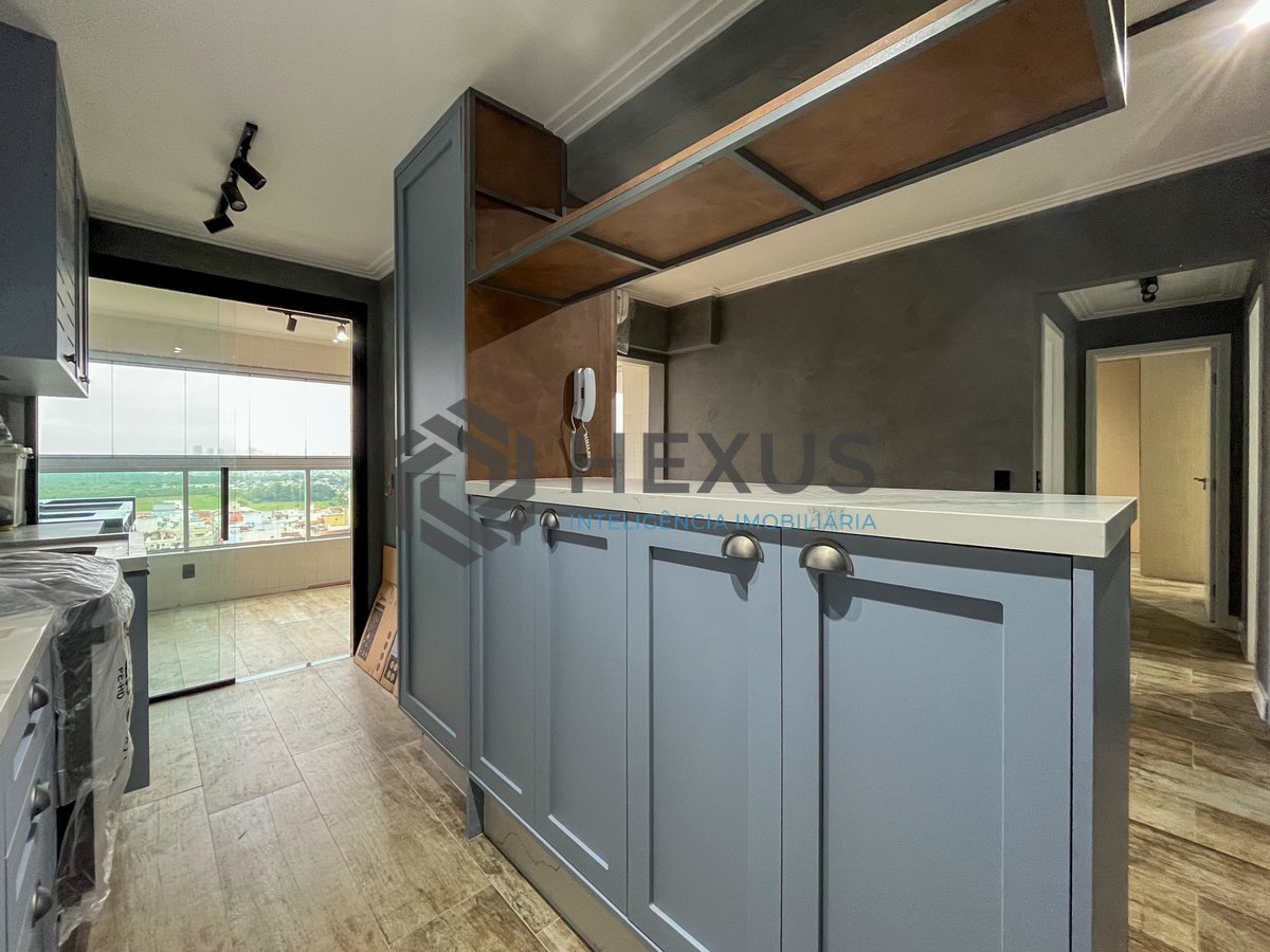 Foto 11 de Apartamento com varanda gourmet e lazer em prédio novo na Praia das Asturias, Guaruja