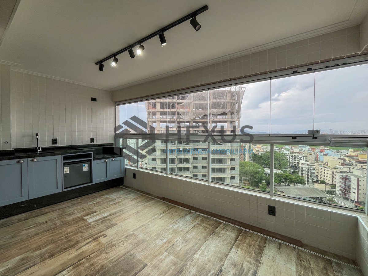 Foto 6 de Apartamento com varanda gourmet e lazer em prédio novo na Praia das Asturias, Guaruja