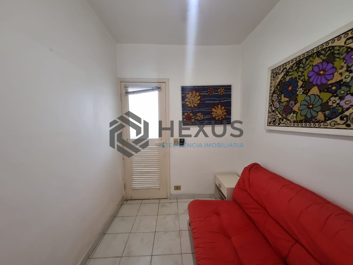 Foto 15 de Apartamento com varanda na beira mar da Praia das Pitangueiras, Guaruja