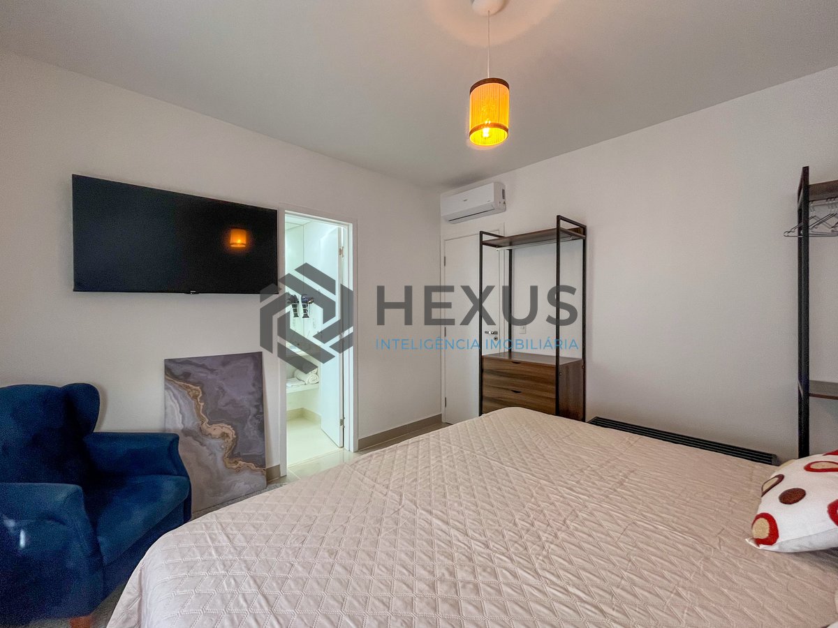 Foto 18 de Apartamento com varanda gourmet e lazer em prédio novo na Praia das Pitangueiras, Guaruja